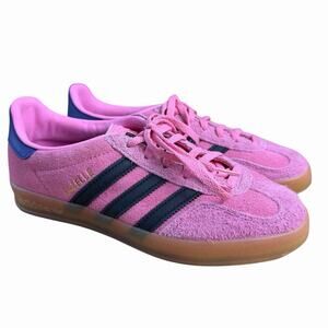 adidas Originals Gazelle Indoor W Bliss Pink Purple Gum Women Sz 6 Shoe IE7002